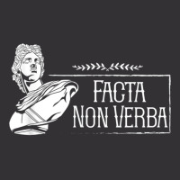 Latin Saying   Facta Non Verba T Shirt Vintage Hoodie | Artistshot