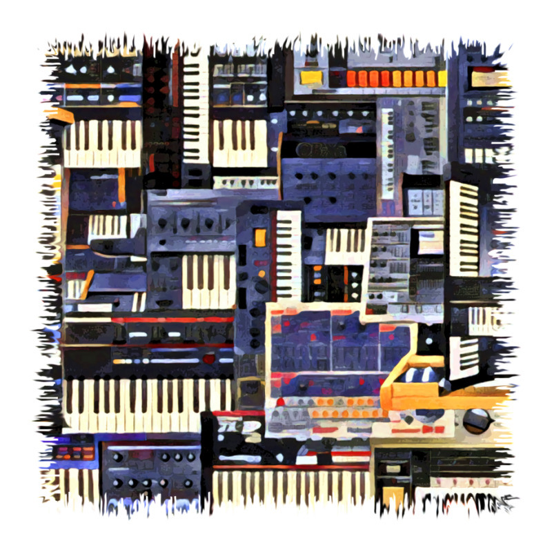 Synthesizer Lover Artwork Crewneck Sweatshirt | Artistshot