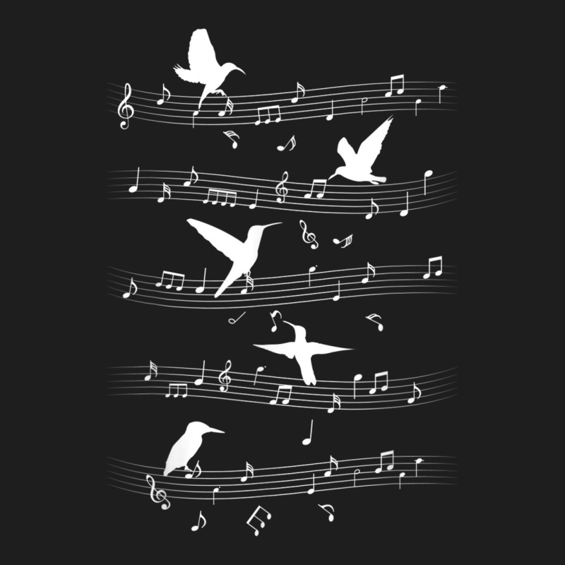 Bird Lover Musician Instrumentalist Ornithology T Classic T-shirt by ravand | Artistshot