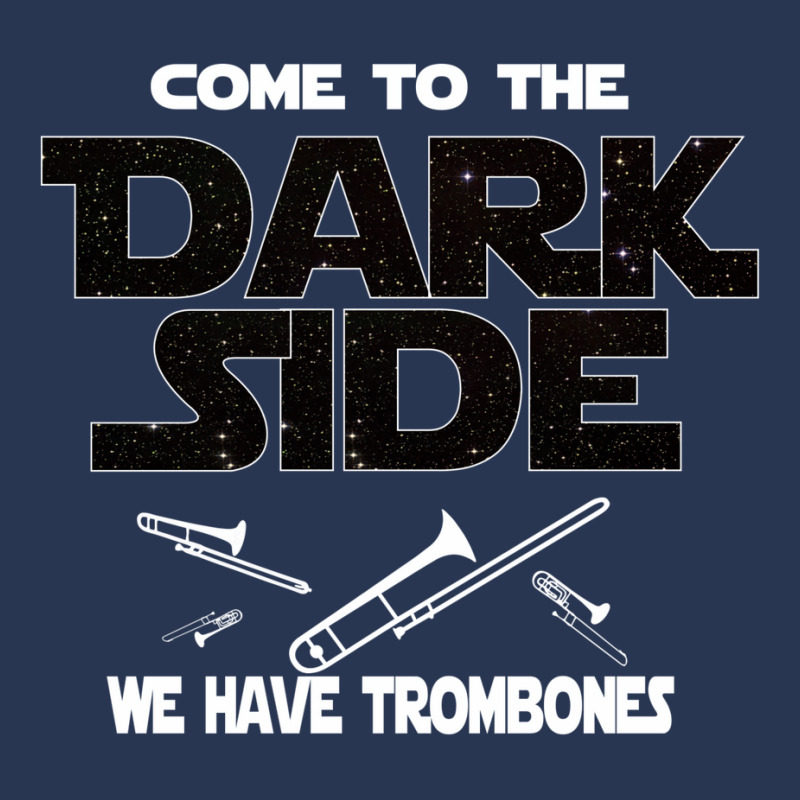 Trombone Dark Side T Shirt   Special Edition Men Denim Jacket by hermesginderq | Artistshot