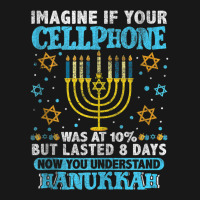 Funny Hanukkah Gifts Cellphone Chanukkah Jewish Xm Flannel Shirt | Artistshot