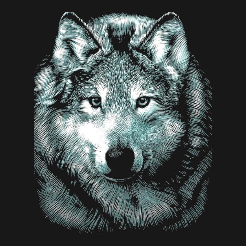 Wolf Face 1 Flannel Shirt by peickkerberk | Artistshot