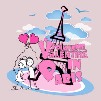 Valentine In Paris Ladies Fitted T-shirt | Artistshot