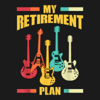 My Retirement Plan Electric Guitar Musical String Full-length Apron | Artistshot