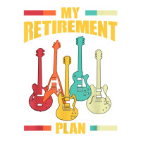 My Retirement Plan Electric Guitar Musical String Sticker | Artistshot