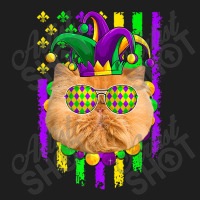 American Flag Mardi Gras Cute Persian Cat Lover Classic T-shirt | Artistshot