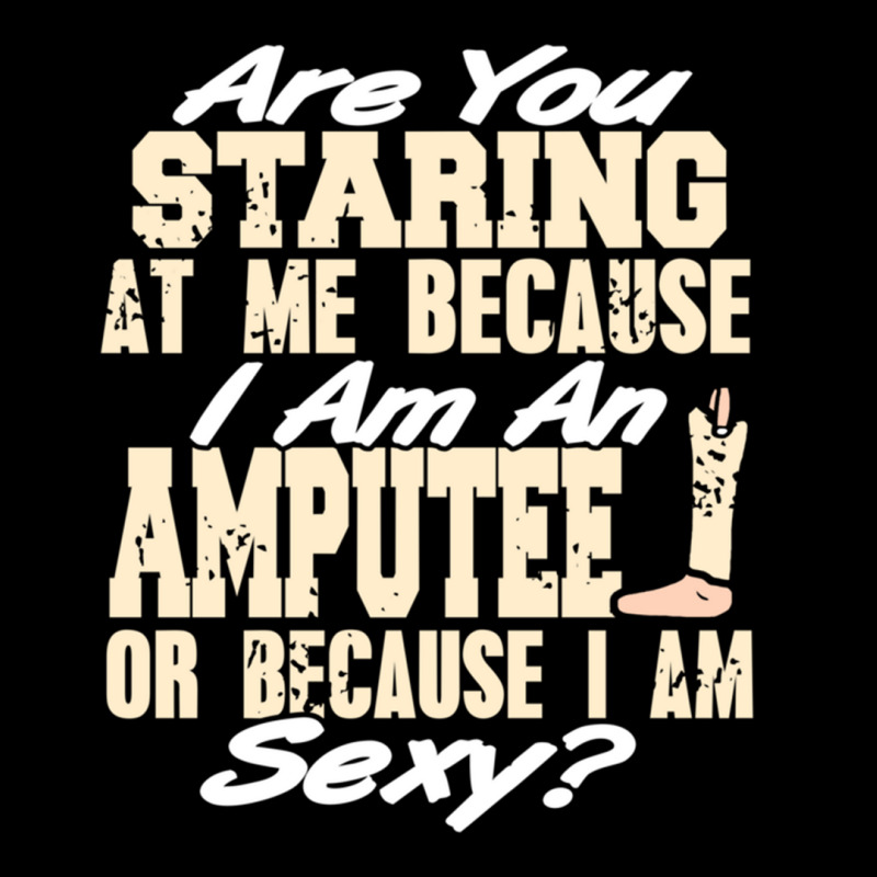 Funny Prosthesis Because I'm An Amputee Or I Am Se Graphic Youth T-shirt by wafaha | Artistshot