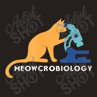 Microscope Bacteria Science Microbiology Cat Lover Tank Top | Artistshot