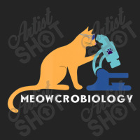 Microscope Bacteria Science Microbiology Cat Lover 3/4 Sleeve Shirt | Artistshot