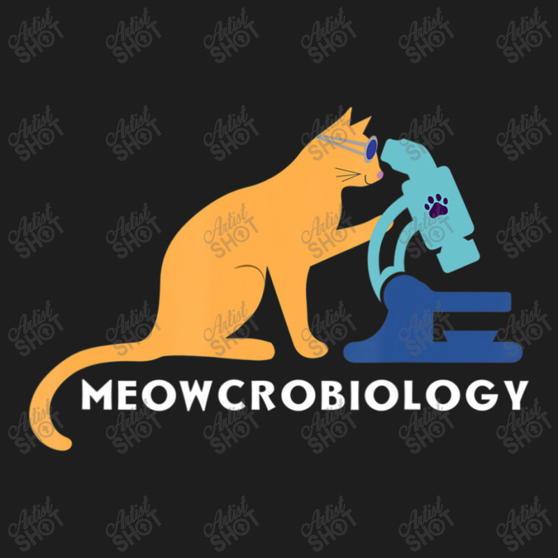 Microscope Bacteria Science Microbiology Cat Lover Classic T-shirt | Artistshot