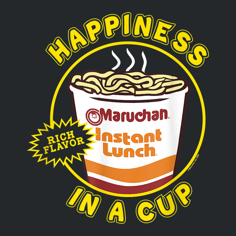 Maruchan Happiness In A Cup Instant Lunch Poster T Crewneck Sweatshirt by karynadreck | Artistshot