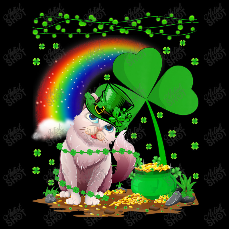 Balinese Cat Lover Rainbow Balinese Cat St Patrick Pocket T-shirt | Artistshot