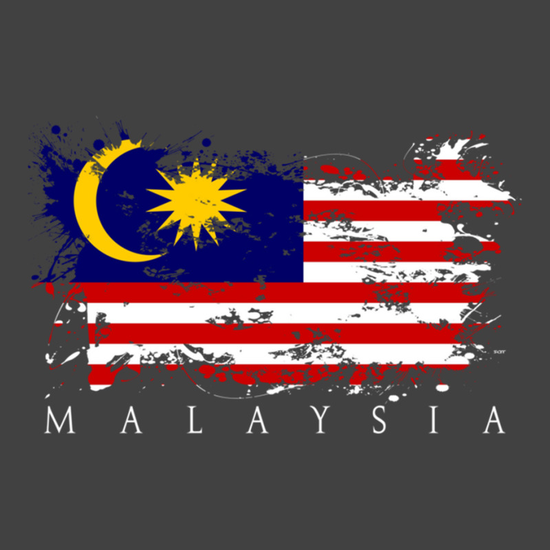 Malaysia Flag State Kuala Lumpur Nationality Pullo Vintage T-Shirt by wafaha | Artistshot