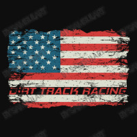 Dirt Track Racing American Flag Extreme Lover Crop Top | Artistshot