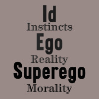 Id Ego Superego Instincts Reality Morality Funny P Vintage T-shirt | Artistshot