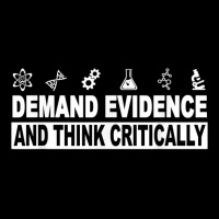 Demand Evidence And Think Critically Science T Shi Cropped Sweater | Artistshot