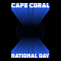 Trending Cape Coral National Day Cropped Hoodie | Artistshot