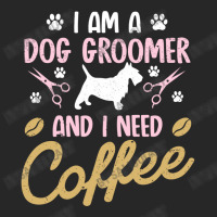 Dog Groomer I Need Coffee Dogs Grooming Pet Stylist Funny Gift Cute Ar Women's Pajamas Set | Artistshot