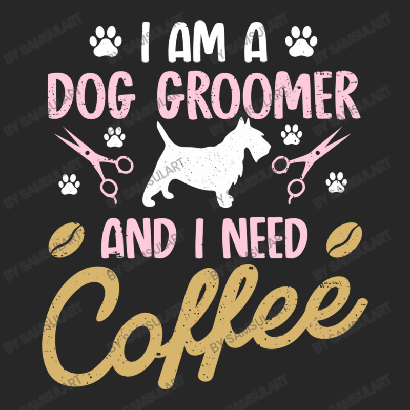 Dog Groomer I Need Coffee Dogs Grooming Pet Stylist Funny Gift Cute Ar Women's Pajamas Set by SamsulArt | Artistshot