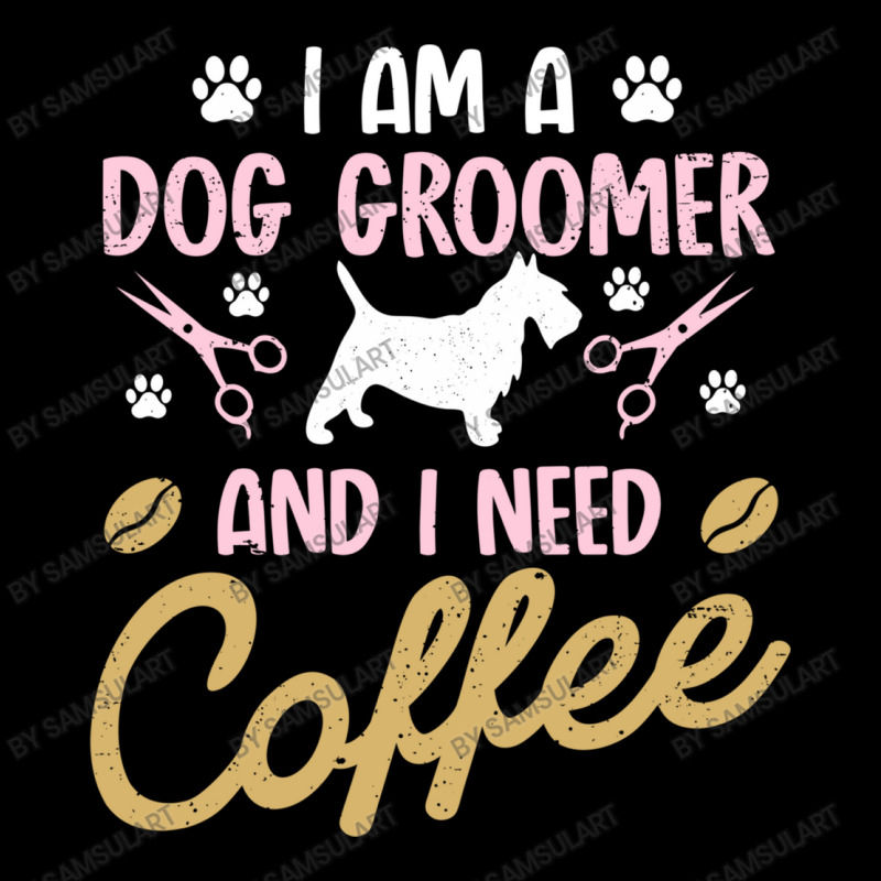 Dog Groomer I Need Coffee Dogs Grooming Pet Stylist Funny Gift Cute Ar Baby Tee by SamsulArt | Artistshot