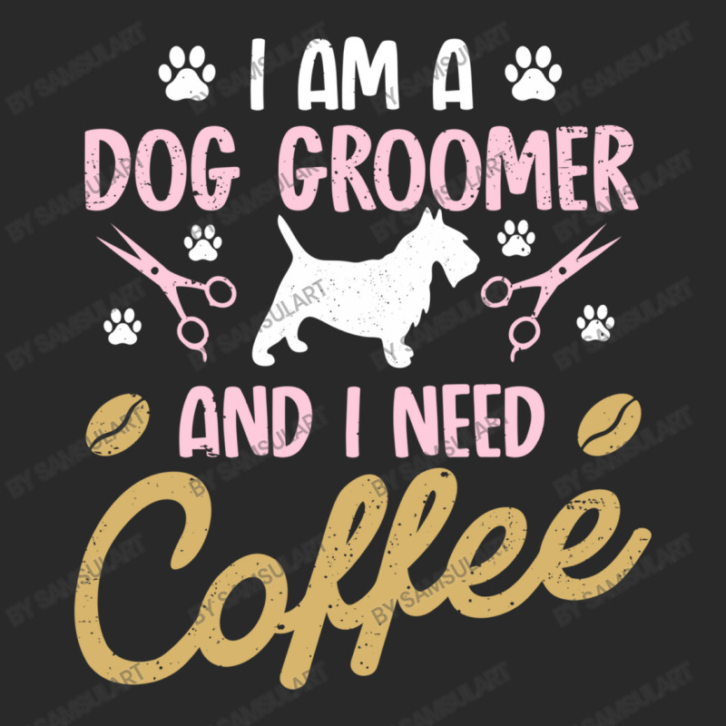 Dog Groomer I Need Coffee Dogs Grooming Pet Stylist Funny Gift Cute Ar Toddler T-shirt by SamsulArt | Artistshot