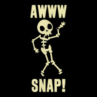 Funny Broken Arm Awww Snap! Skeleton Broken Bone T Fleece Short | Artistshot