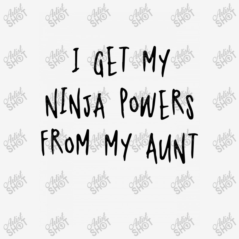 I Get My Niania Powers From My Aunt Accessory Pouches | Artistshot