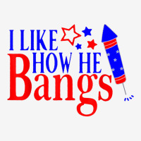 I Like How He Bangs Funny 4th Of July Matching Cou Youth 3/4 Sleeve | Artistshot