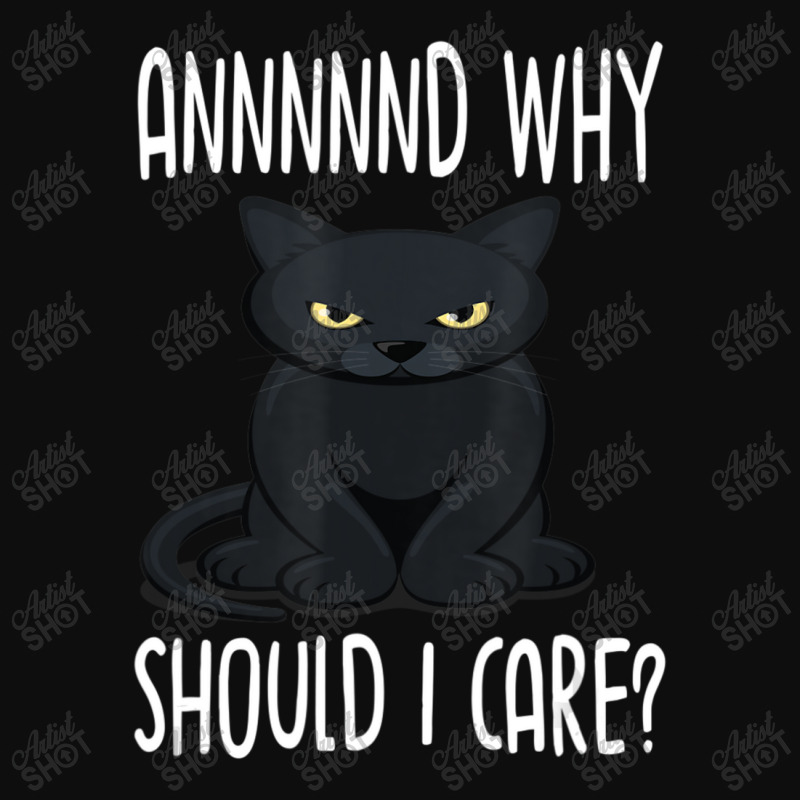 And Why Should I Care Lovely Cat Lovers Crop Top by kimblejoettaefd | Artistshot