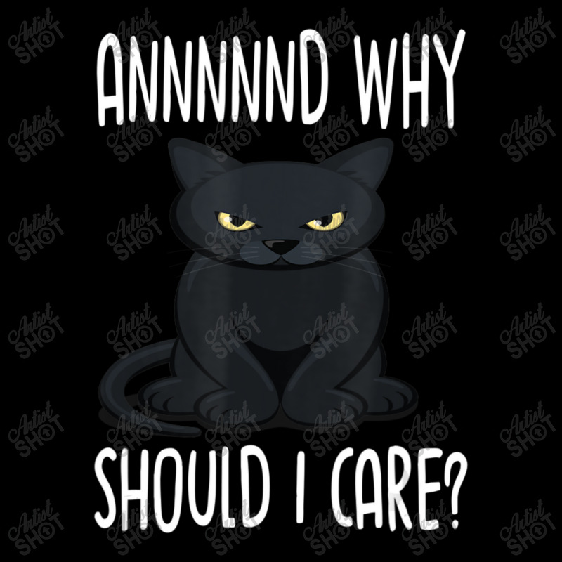 And Why Should I Care Lovely Cat Lovers Cropped Sweater by kimblejoettaefd | Artistshot