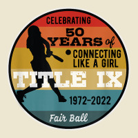 Title Ix 50th Anniversary U.s. Education Amendment Cropped Hoodie | Artistshot