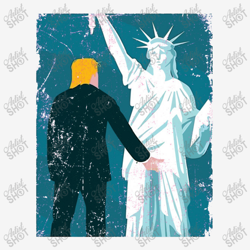 Political Trump Grabs Lady Liberty Youth 3/4 Sleeve | Artistshot