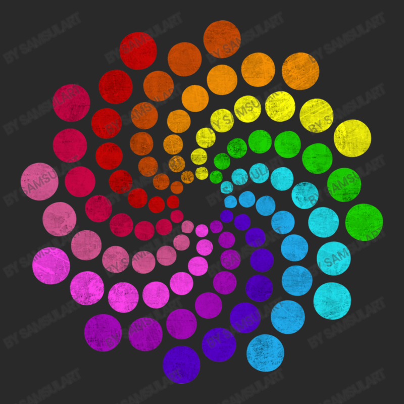 Dot Day Multicolors Hypnotising Spiral Of Rainbow Dots Toddler T-shirt by SamsulArt | Artistshot