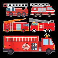 Types Of Fire Truck Toddler Boy Firefighter Trucks Baby Tee | Artistshot