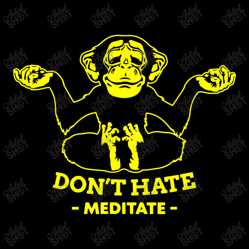 Don't Hate Meditate Youth Hoodie by skw art | Artistshot