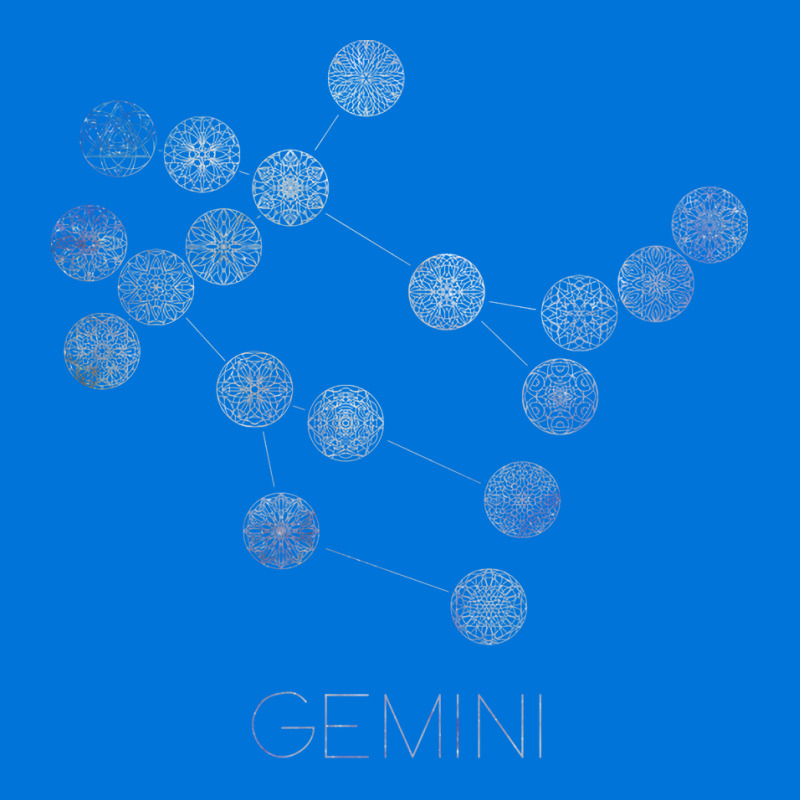 Gemini Constellation Mandalas Summer Graphic T-shirt | Artistshot