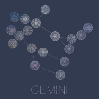 Gemini Constellation Mandalas Summer V-neck Tee | Artistshot