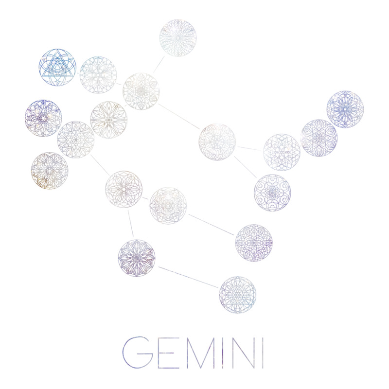 Gemini Constellation Mandalas Summer Crop Top by oestmcbethw | Artistshot