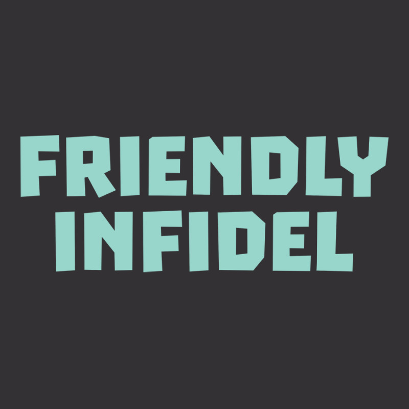 Friendly Infidel Aesthetic Vintage Hoodie | Artistshot