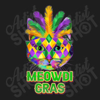 Meowdi Gras Mardi Gras Cat Mask Carnival Parade Pa Classic T-shirt | Artistshot