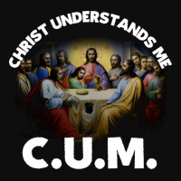 Christ Understands Me Cum Funny Travel Crop Top | Artistshot