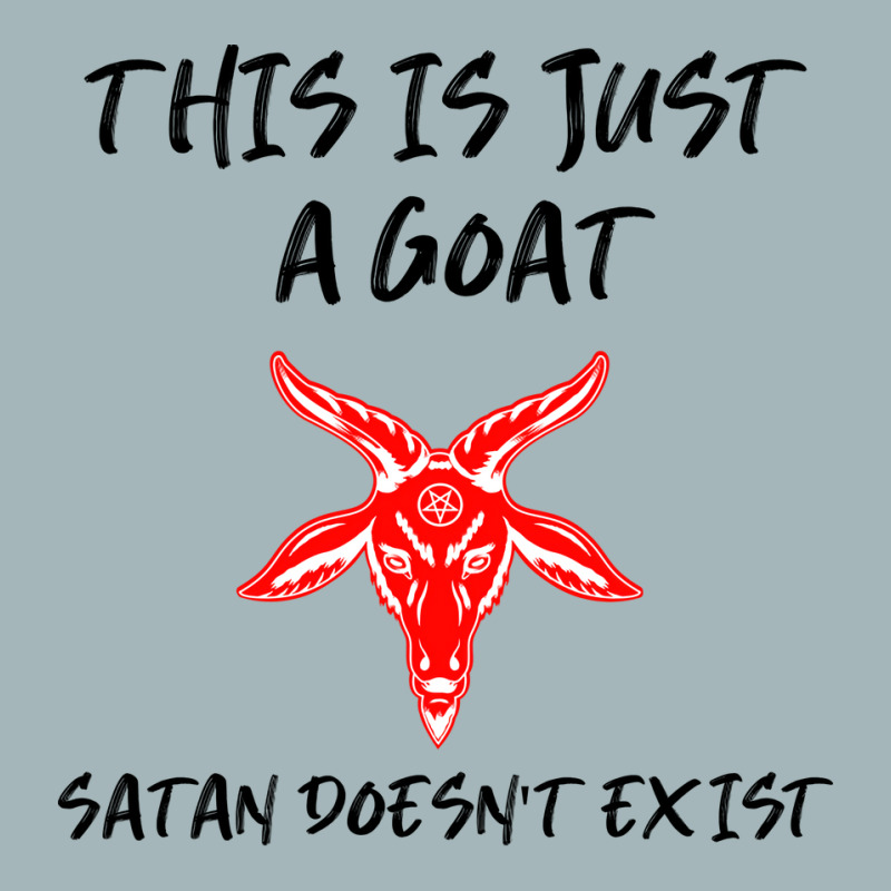 Just A Goat Satan Doesnt Exist Music Unisex Sherpa-lined Denim Jacket | Artistshot