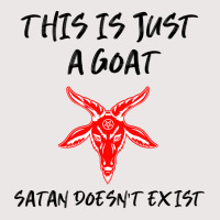 Just A Goat Satan Doesnt Exist Music Pocket T-shirt | Artistshot