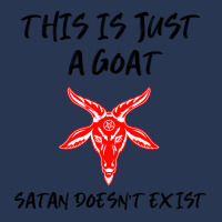 Just A Goat Satan Doesnt Exist Music Men Denim Jacket | Artistshot