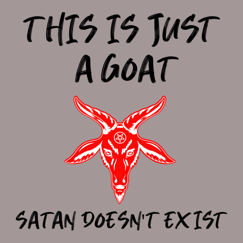 Just A Goat Satan Doesnt Exist Music Vintage Short | Artistshot