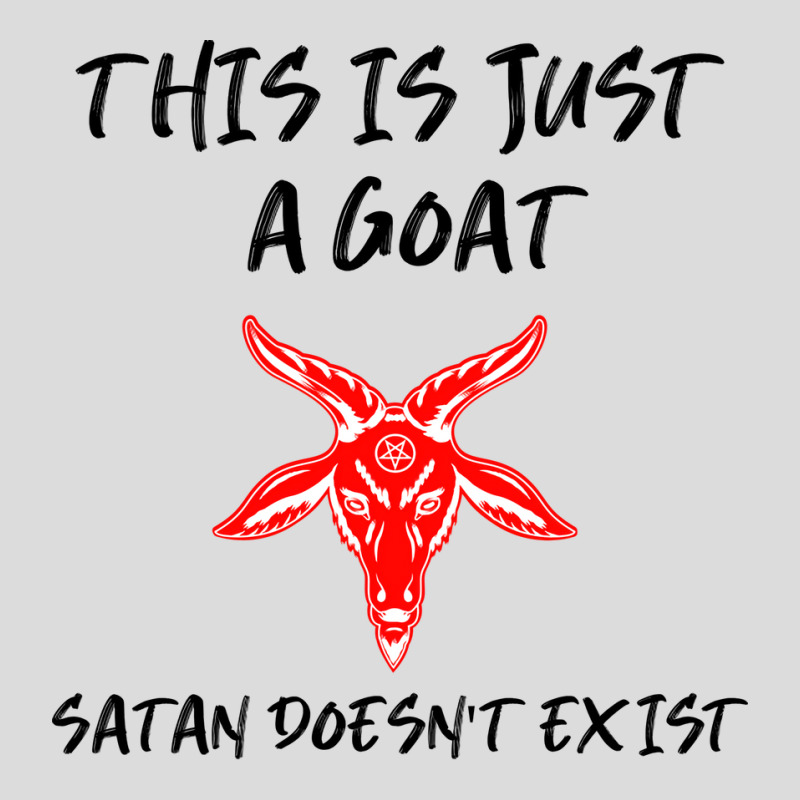 Just A Goat Satan Doesnt Exist Music Men's Polo Shirt | Artistshot