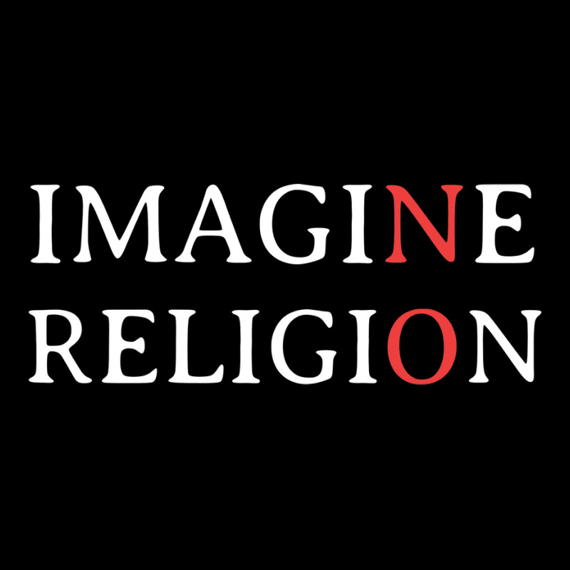 Imagine No Religion Green Zipper Hoodie by wagnonninhp | Artistshot