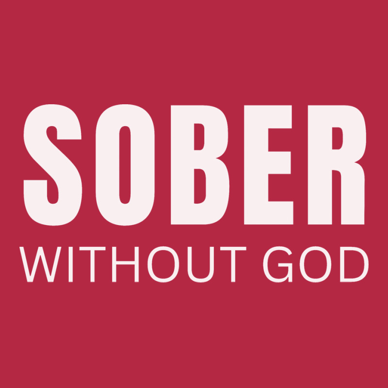 Sober Without God Hipster Champion Hoodie | Artistshot