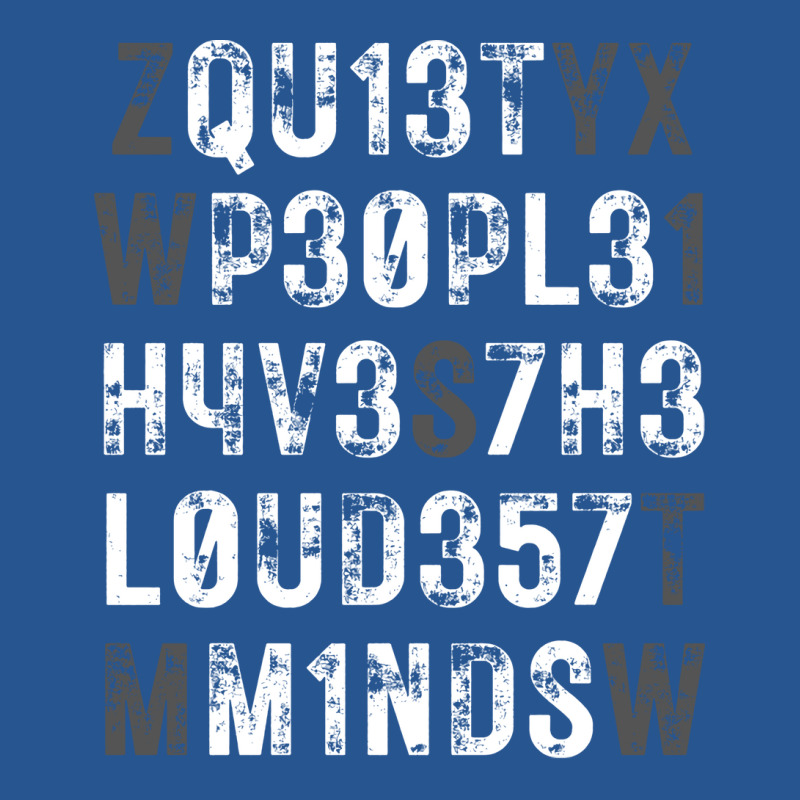 Quiet People Have The Loudest Minds Humor Ladies Fitted T-Shirt by jocoybonzo8 | Artistshot