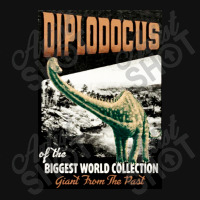 Diplodocus Retro Art   The Biggest World Collectio Graphic T-shirt | Artistshot